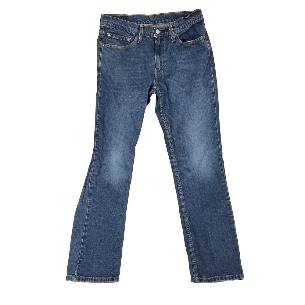 Levi's 511 jeans men's 32x30 slim straight blue stretch denim pants